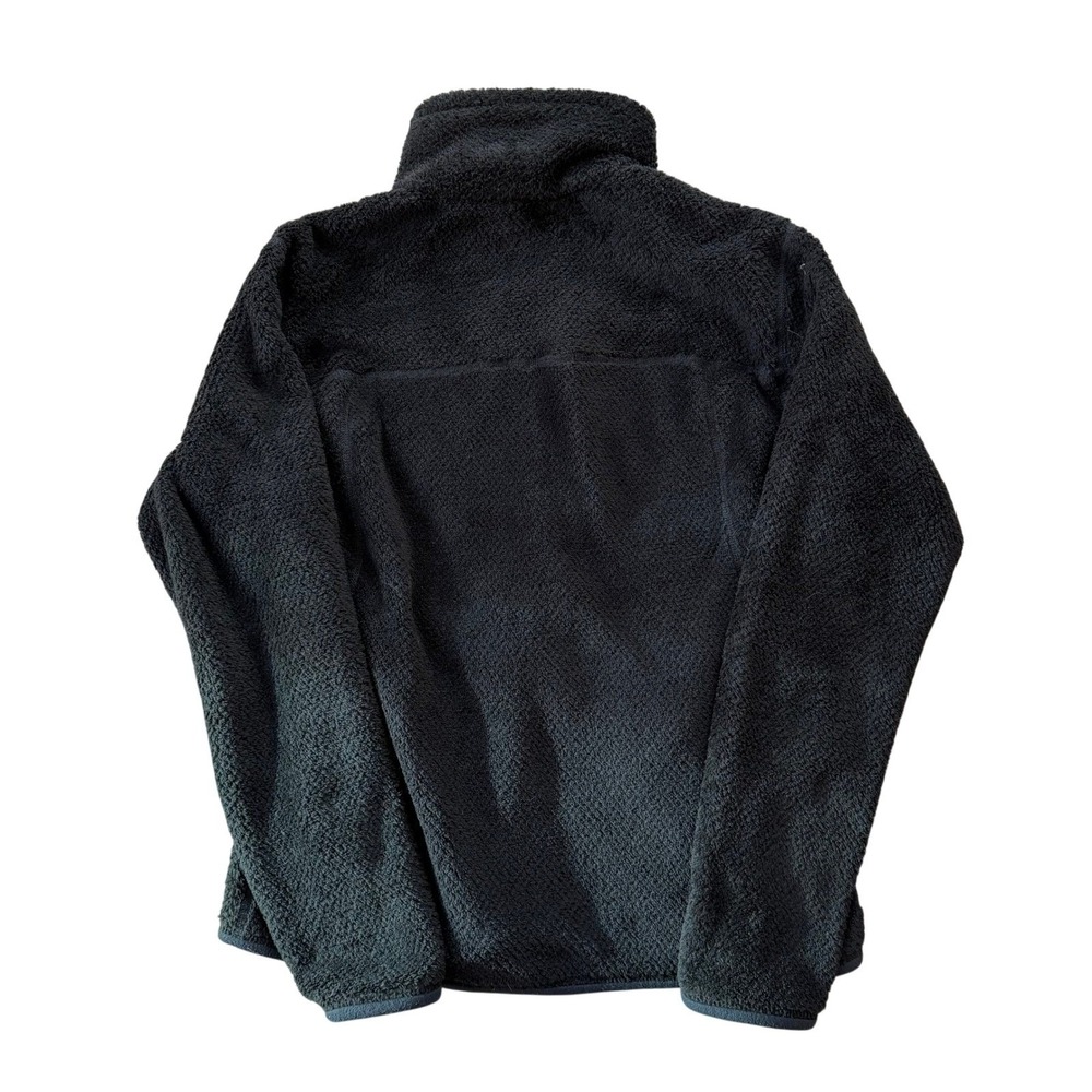 Patagonia Re-Tool Snap-T Pullover Fleece Jacket Black Womens Medium Polartec - Picture 3 of 9